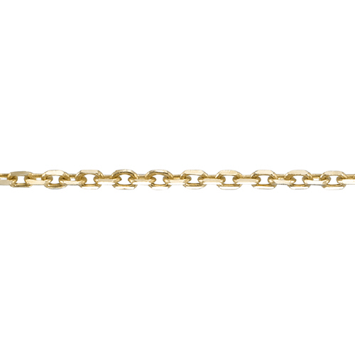 Diamond Cut Cable Chain - 14 Karat Gold