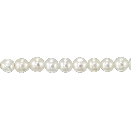 Freshwater Pearls - Edison - 4.-4.5mm - White