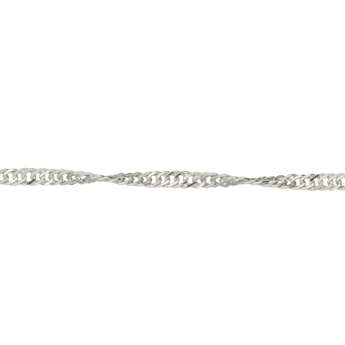 1.5mm Singapore Herringbone Chain - Sterling Silver